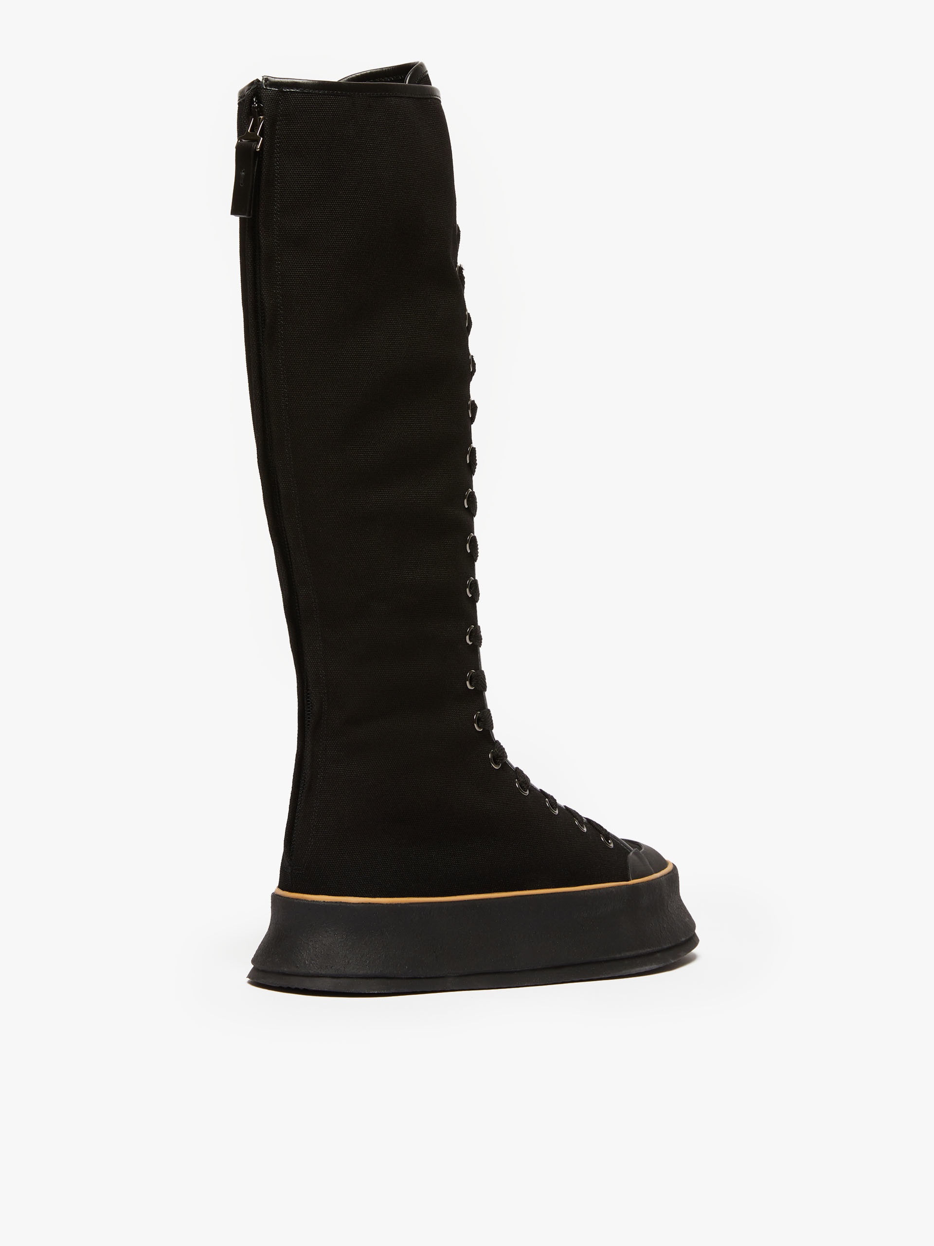 SPRINGBOOTC Canvas lace-up boots - 3