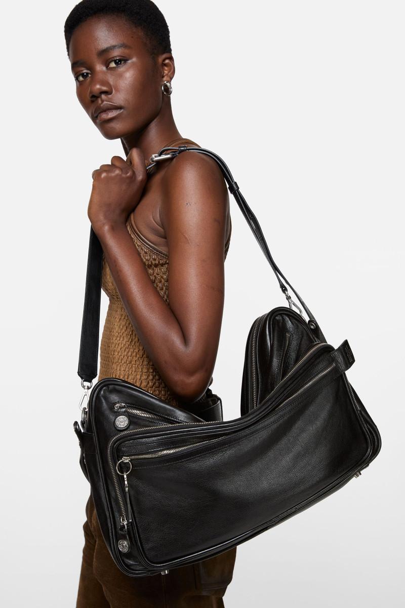 Acne Studios Camero Camera shoulder bag - Black outlook