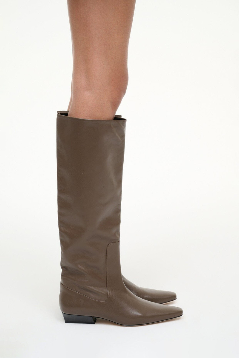STAUD STAUD WALLY FLAT BOOT TRUFFLE outlook