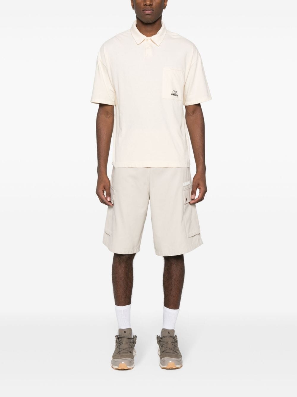embroidered-logo cotton polo shirt - 2