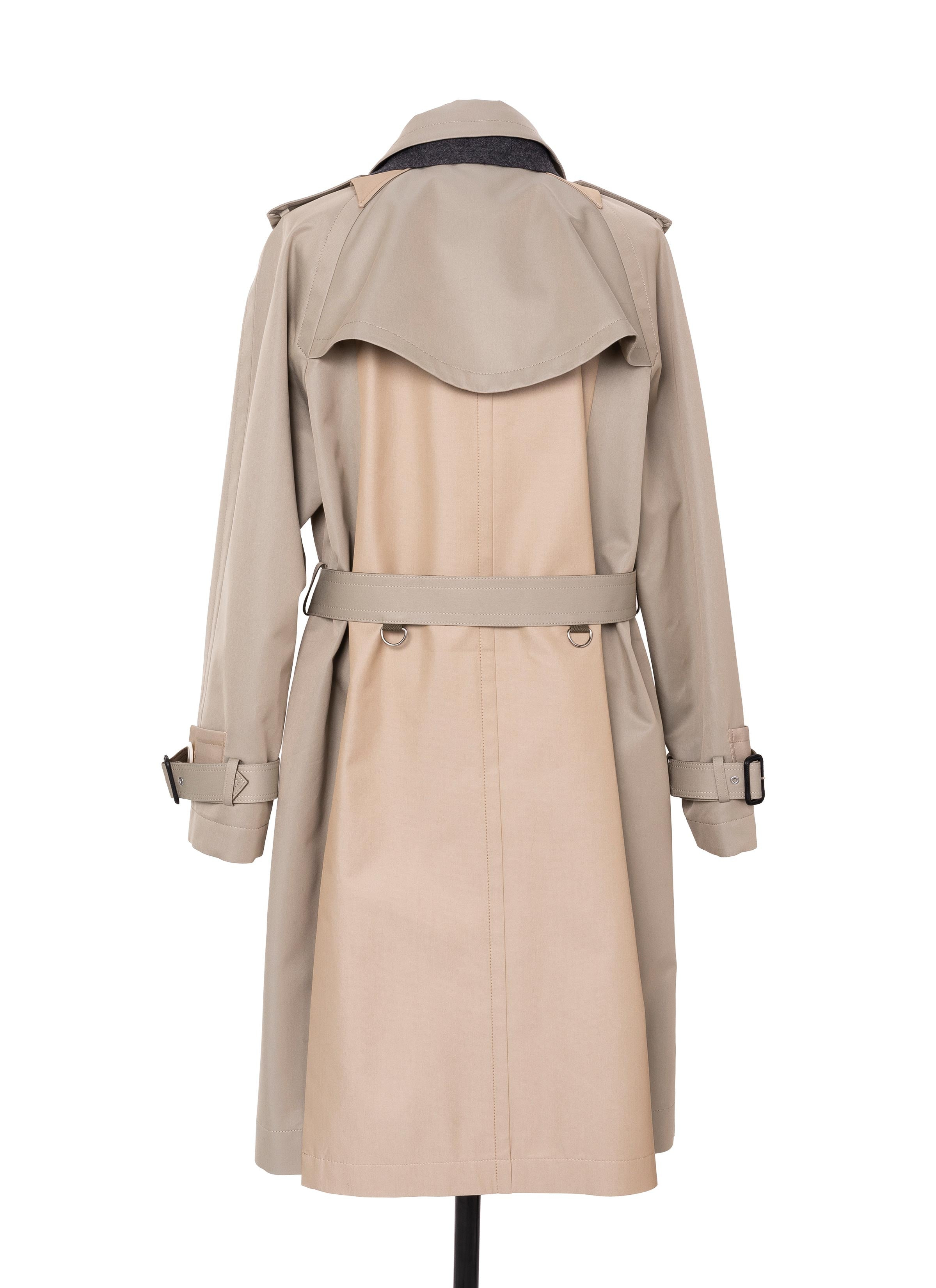 Cotton Gabardine Coat - 3