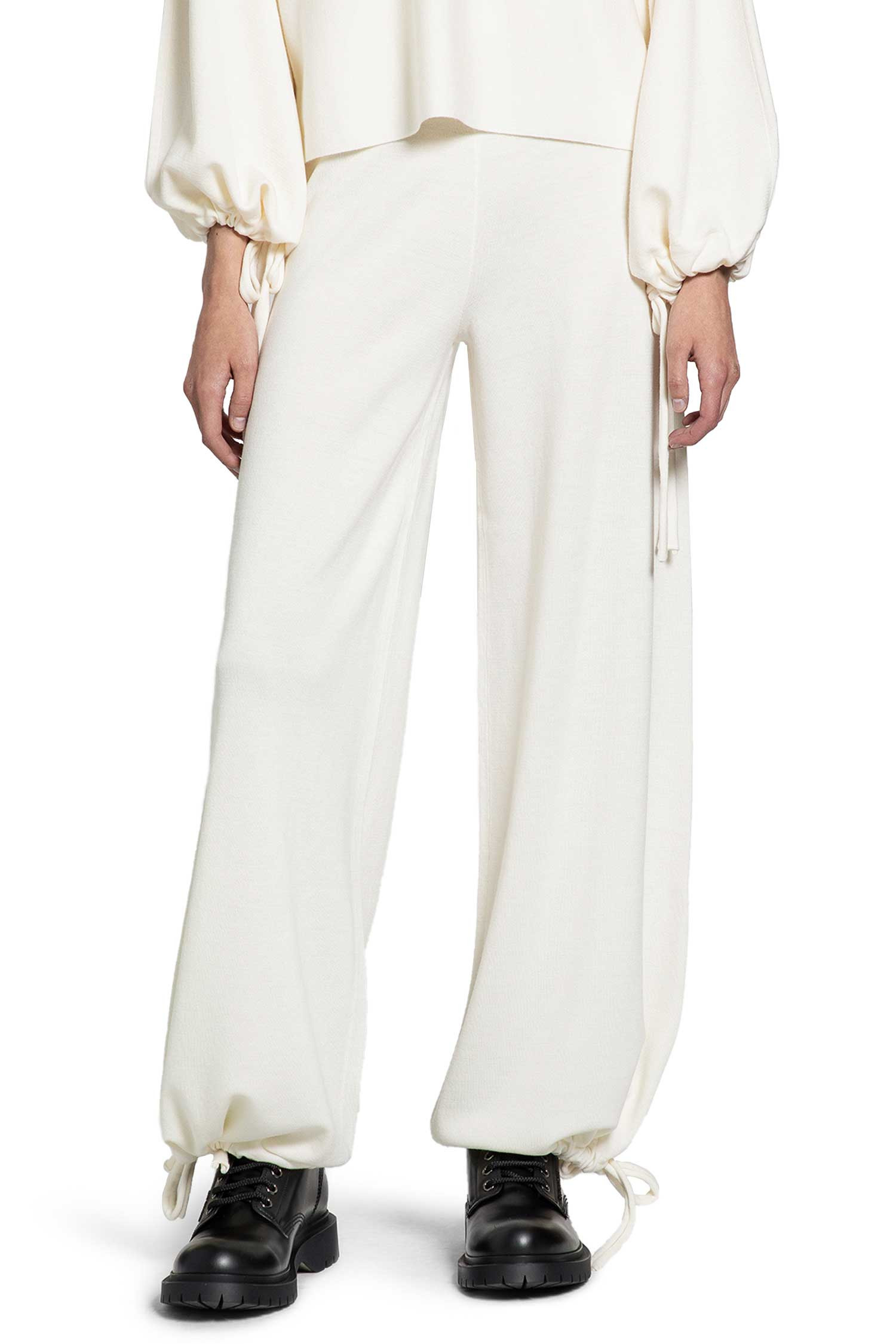 Wool Yarn Trousers - 5
