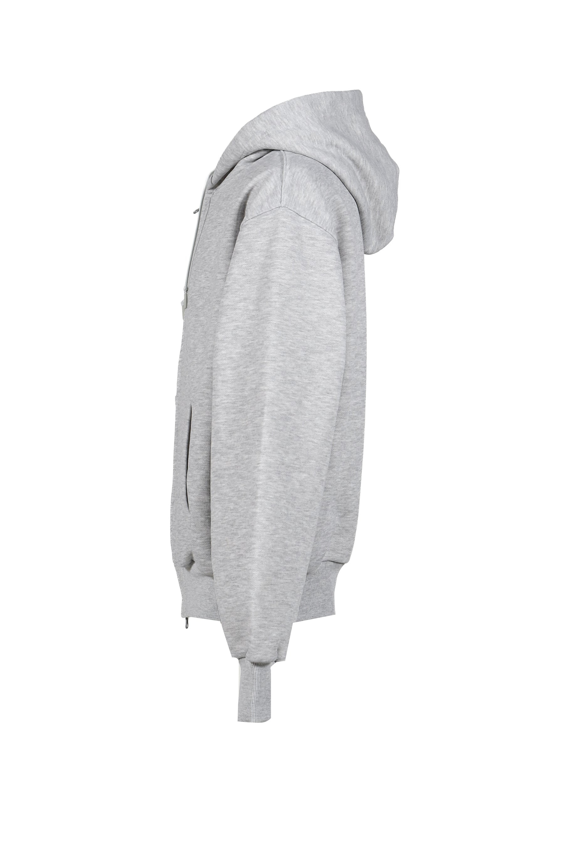 TECH SWEAT DOUBLE FACE PARKA / HEATHER GRY - 3