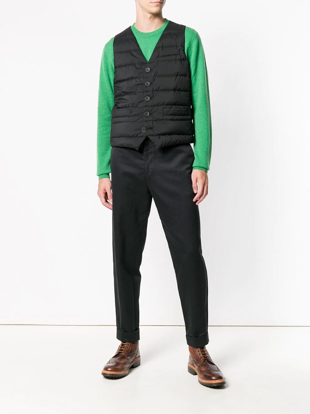 padded waistcoat - 2