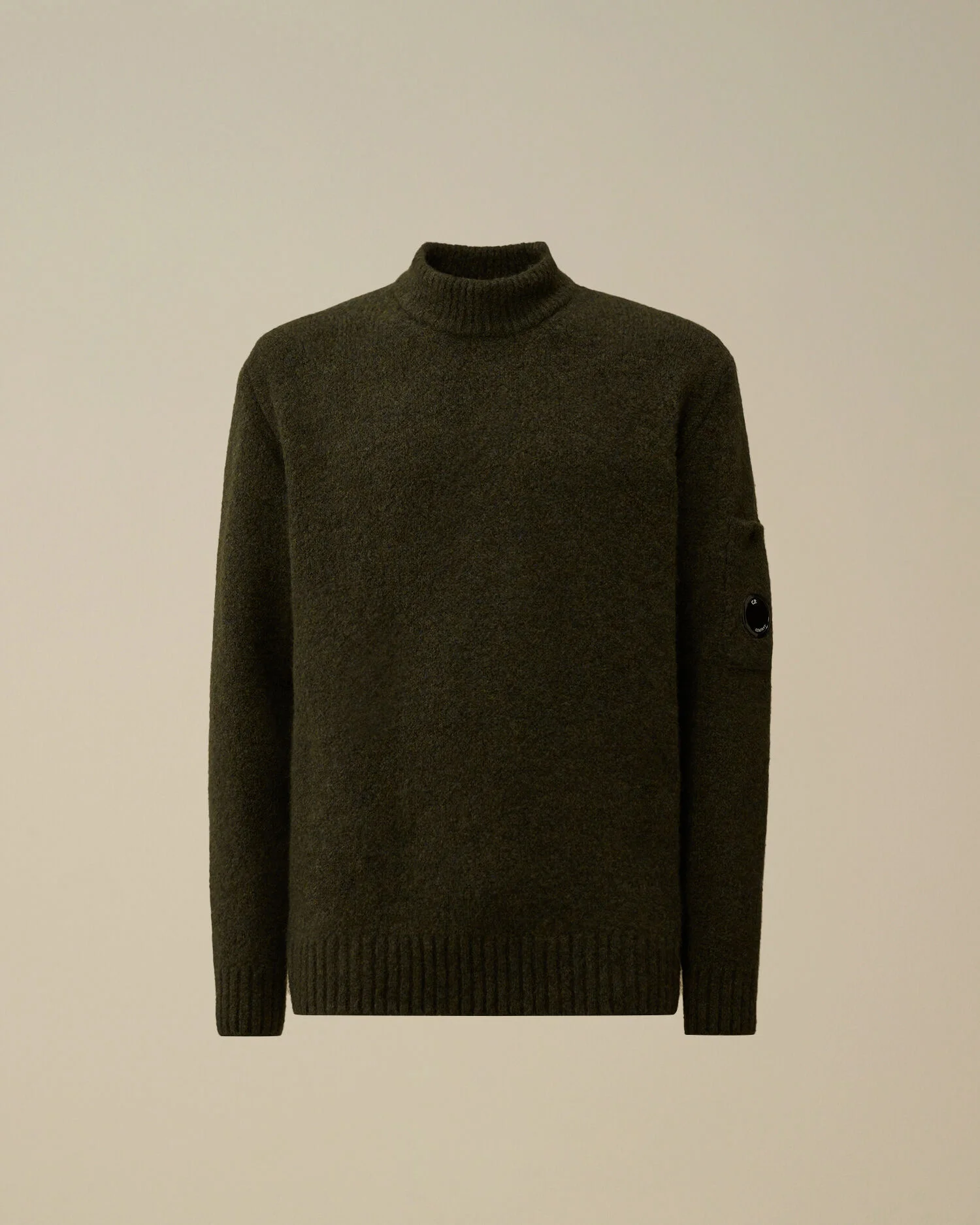 Extrafine Merino Wool Mockneck Sweater - 1