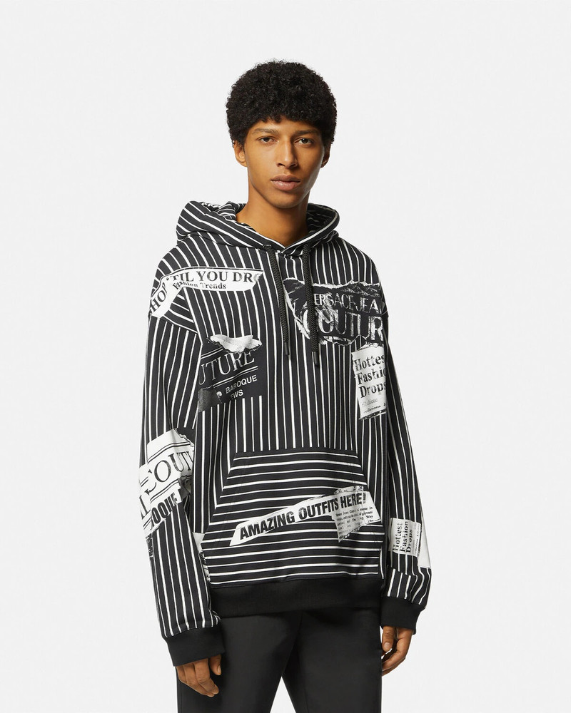 Magazine Loose Fit Hoodie 4