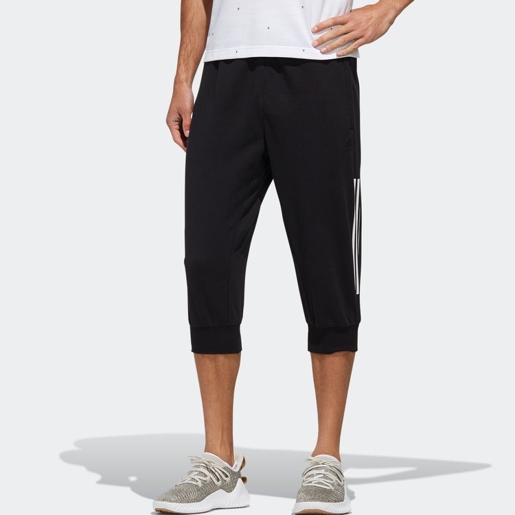 adidas Ai Pnt 34 Lwft Sports Stripe Woven Long Pants Black DY8722 - 6