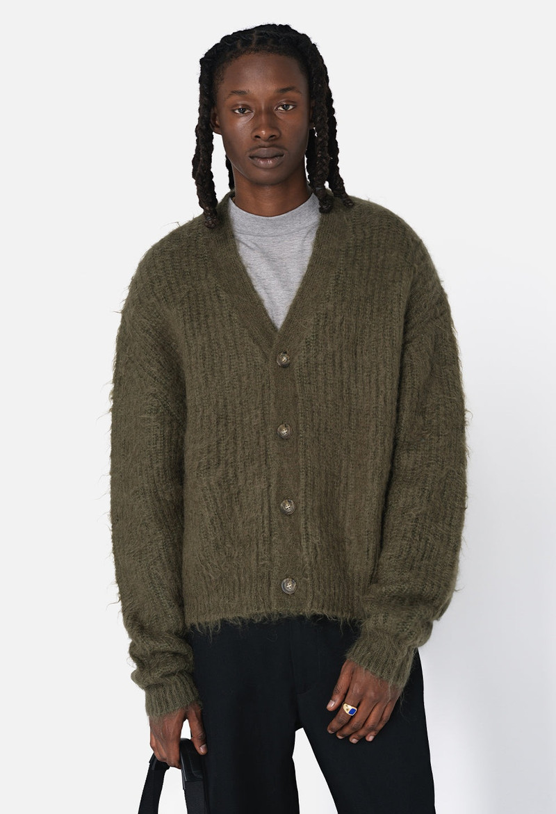 WOOL MOHAIR CARDIGAN 2