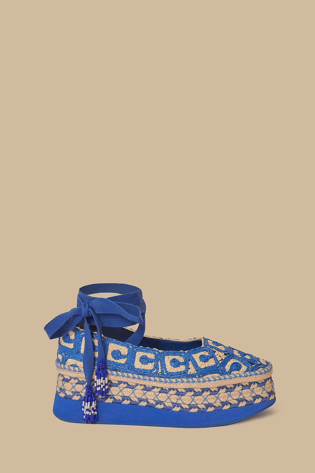 Klein Ballerina Espadrille Flatform Sandal - 1