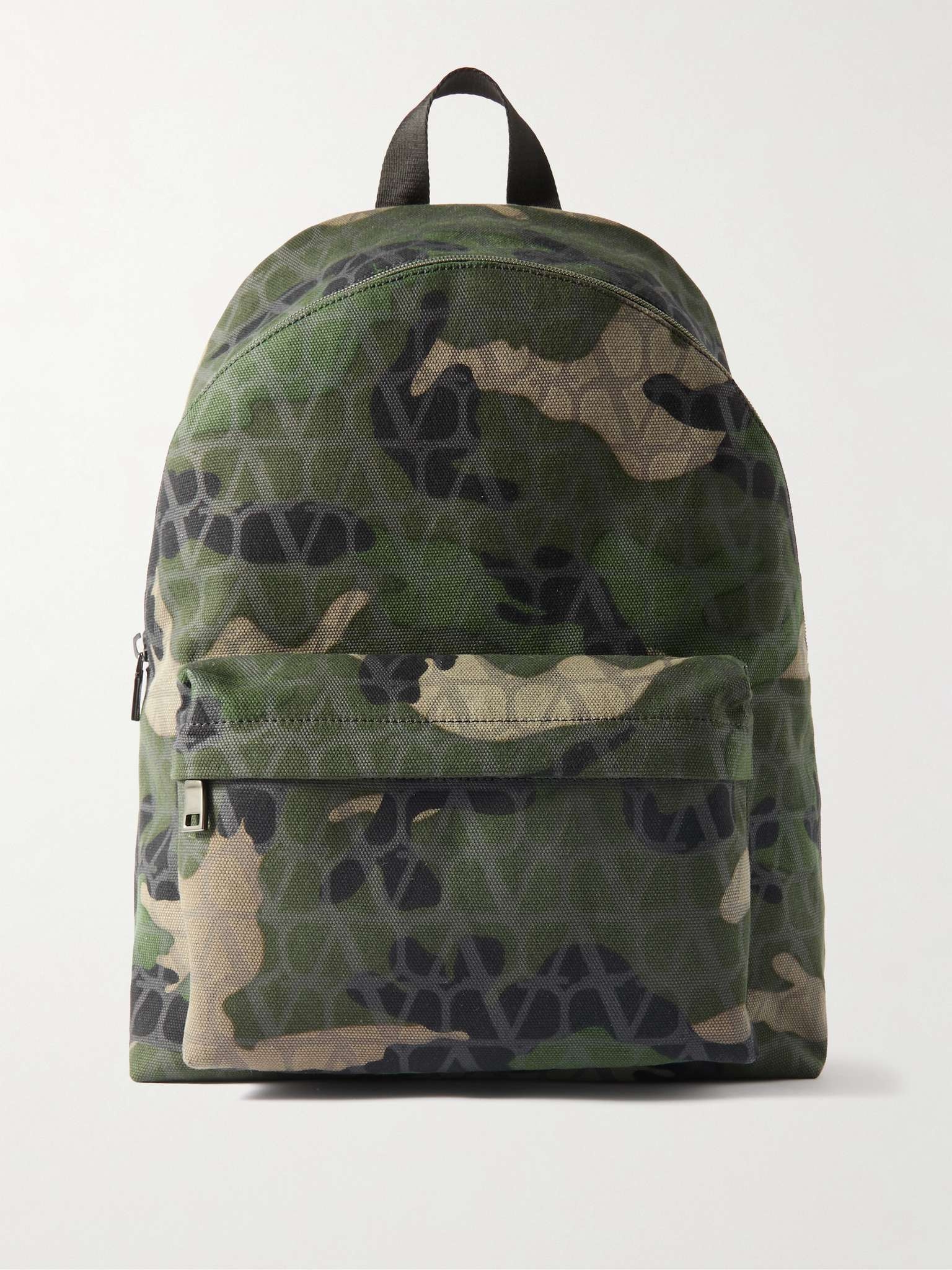 Camoutoile Iconographe Printed Canvas Backpack - 1