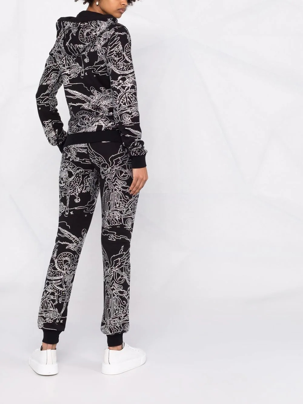 Stones Skeleton tattoo tracksuit - 6