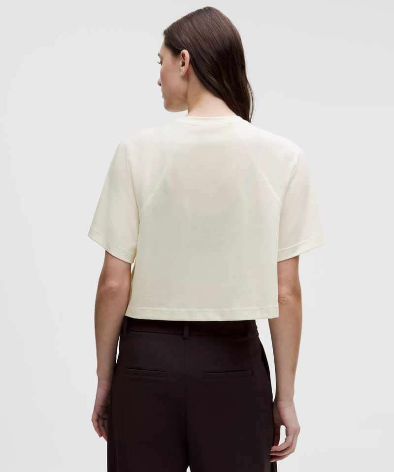 Sheer Crewneck T-Shirt 3