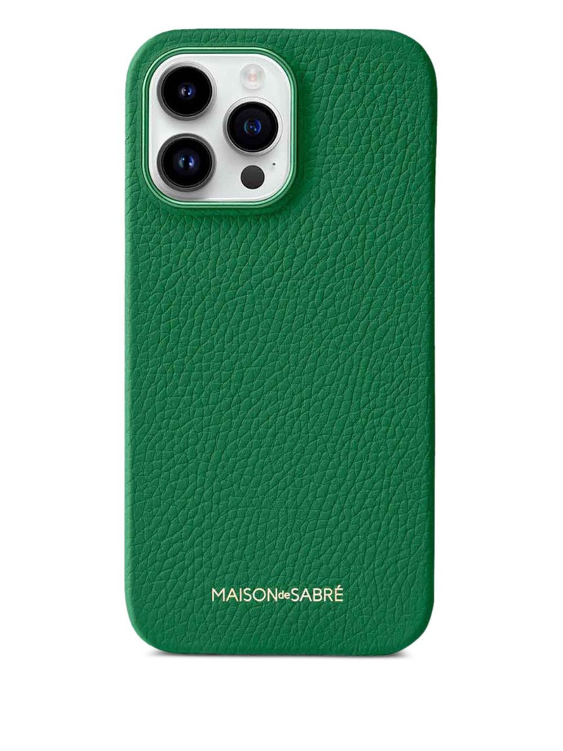 iPhone 15 Pro Max leather phone case 1