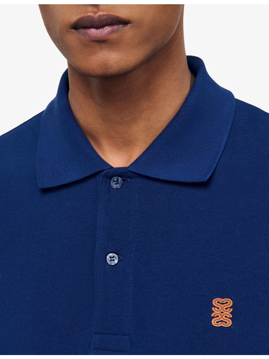 Embroidered-Logo Regular-Fit Cotton Polo Shirt - 5