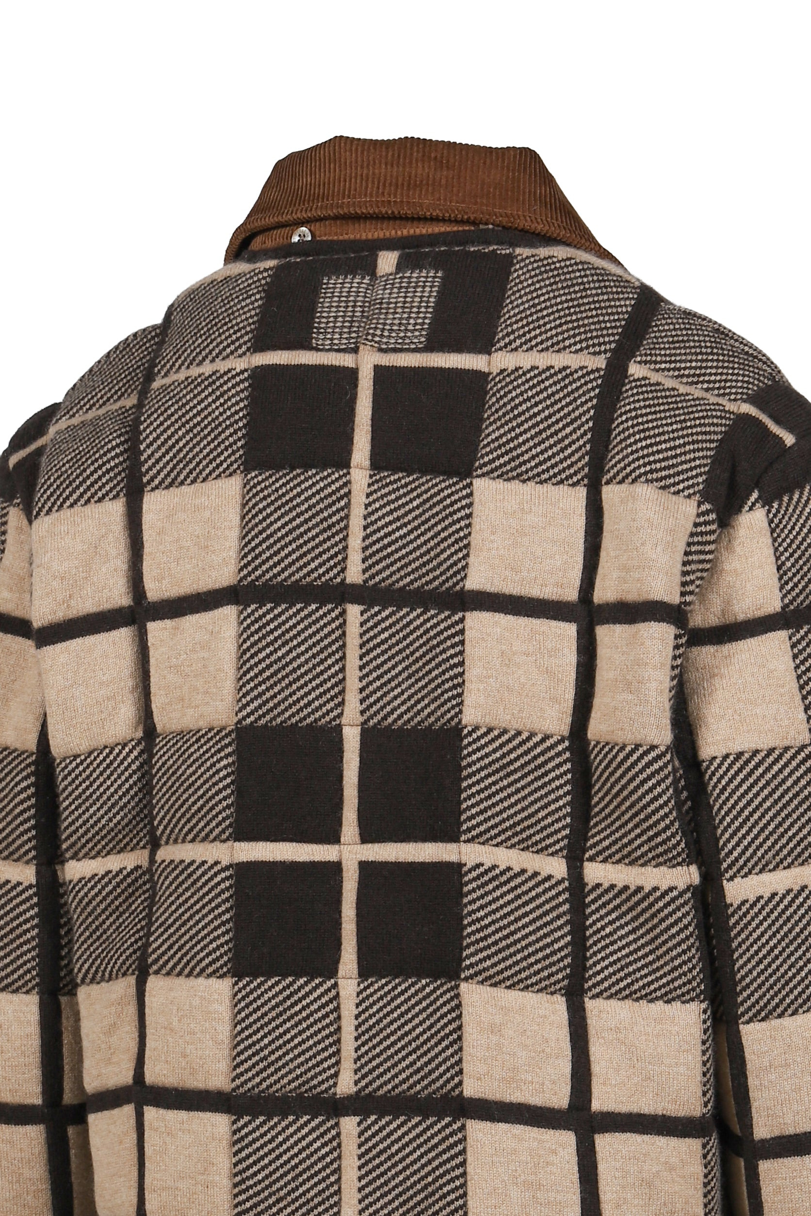 Quilted Plaid Liner Jacket - 5