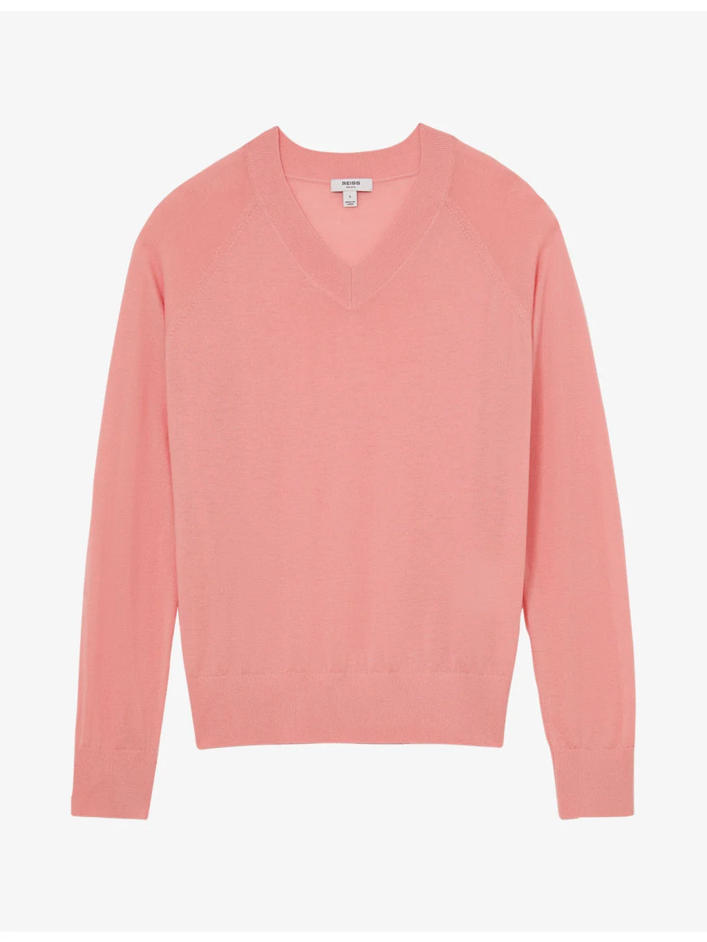 Paris V-Neck Wool Jumper - 1