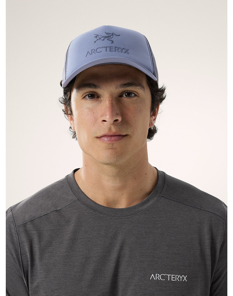 Bird Word Trucker Curved Hat 3