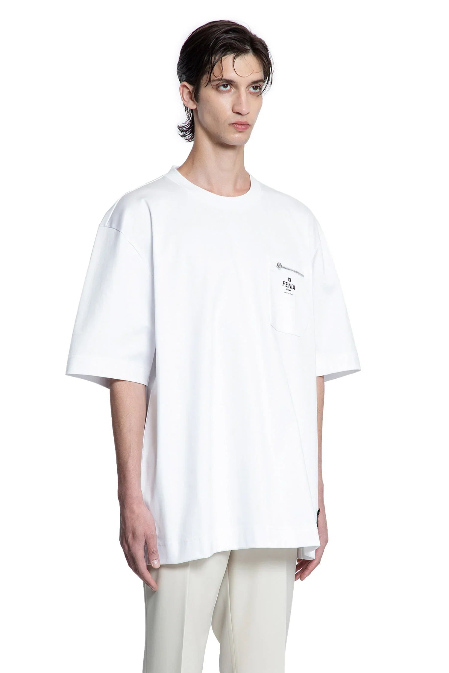 Fendi Roma Pocket T-shirt - 2