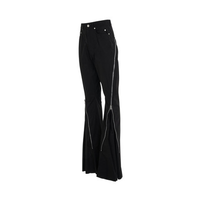 Rick Owens Bolan Banana Jeans in Black outlook