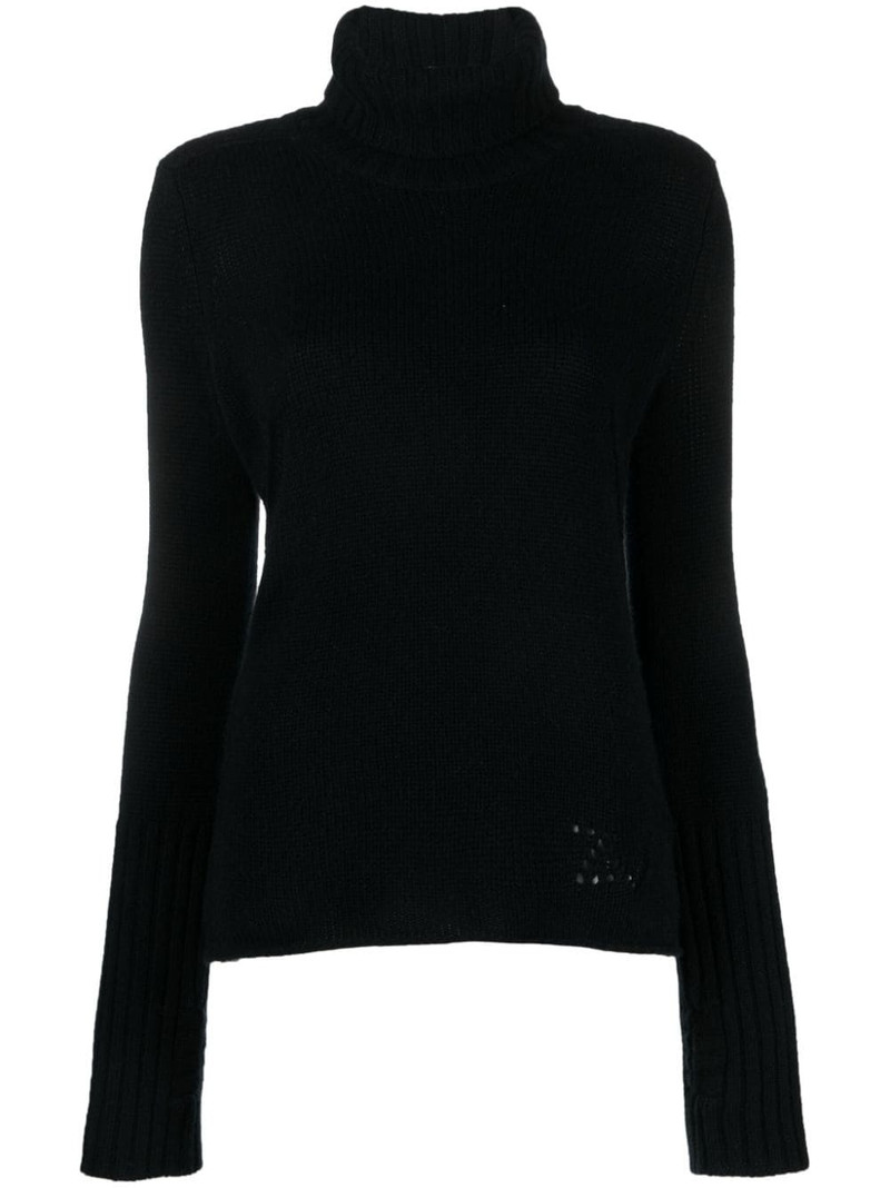 roll-neck cashmere jumper 1