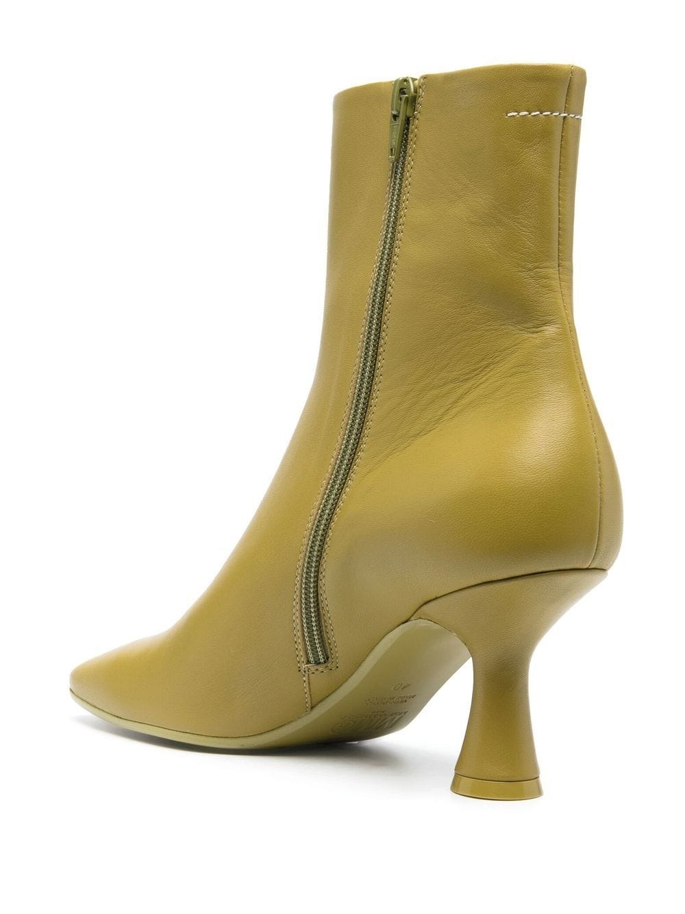 90mm leather ankle boots - 3