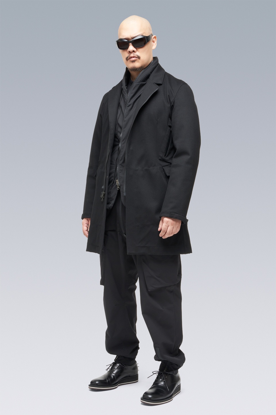 J38-LP Loro Piana® Storm System® Coat Black - 23