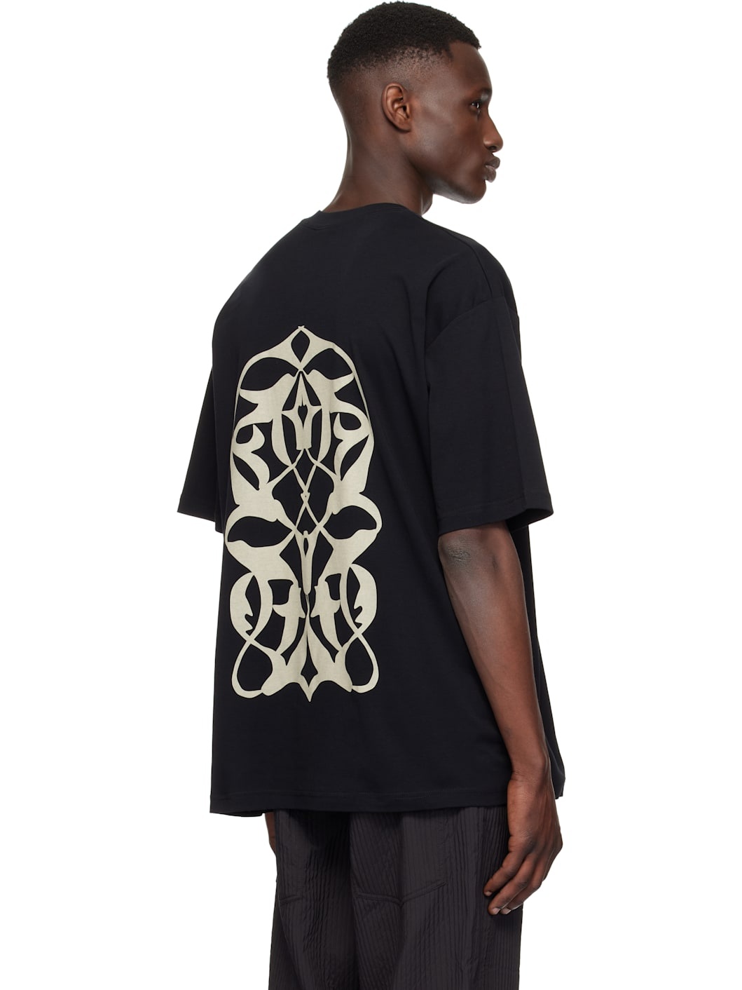 Black Logo Oversized T-shirt - 3