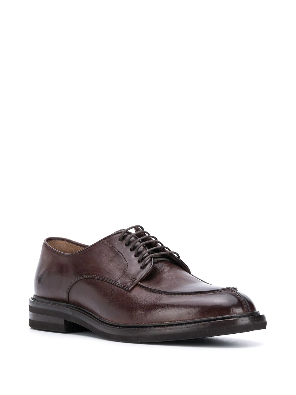 almond toe derby shoes - 2