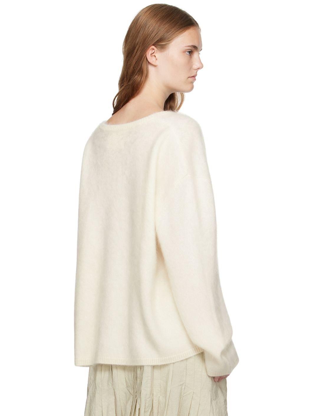White Margareta Sweater - 3
