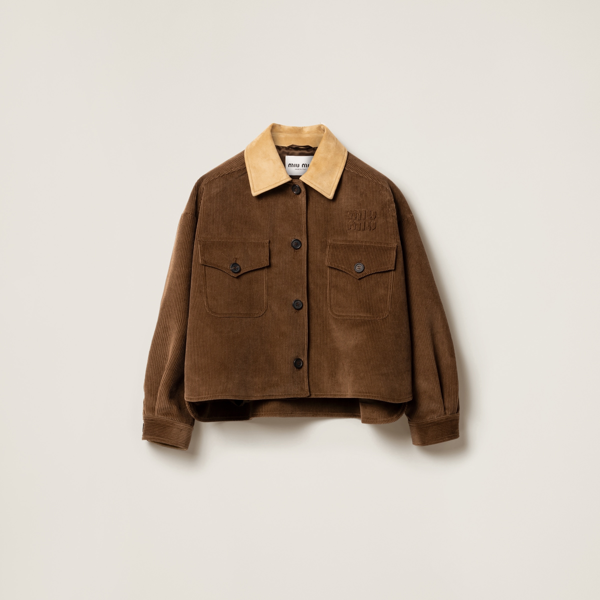 関税込 MiuMiu Velvet blouson jacket Miu Miu Velvet blouson jacket | miumiu | REVERSIBLE