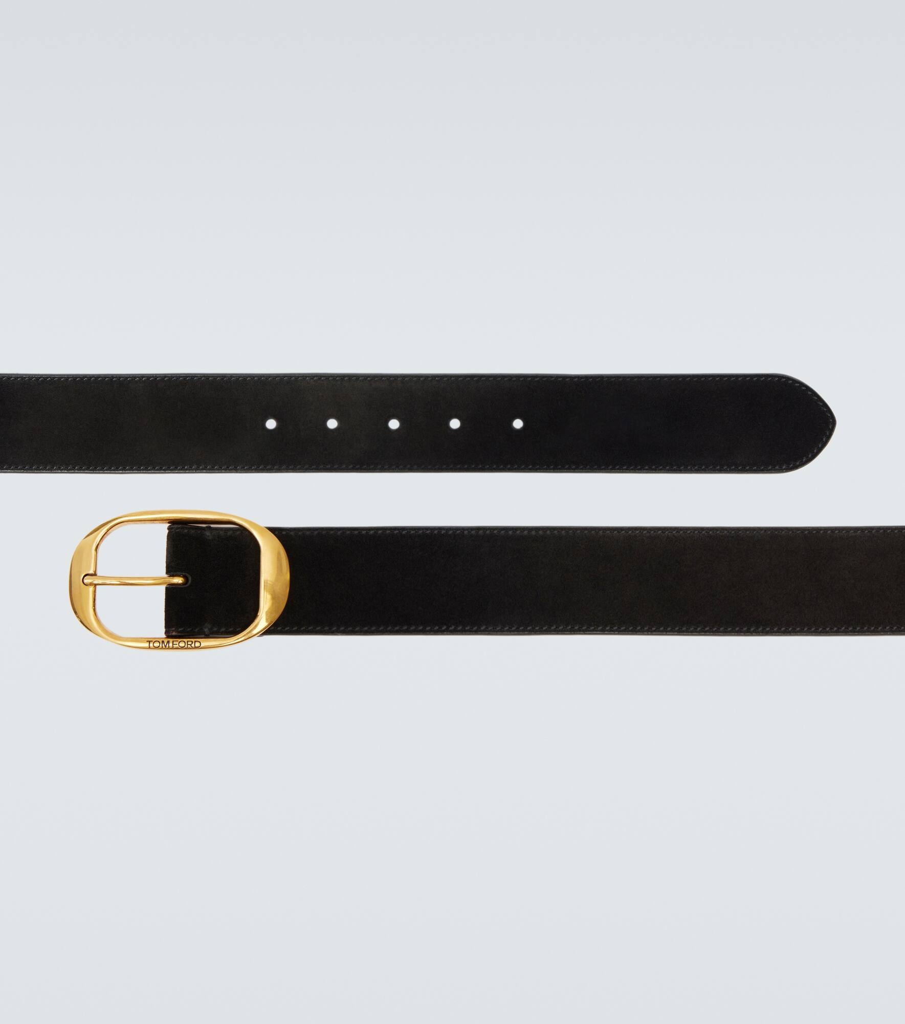 Suede belt - 4