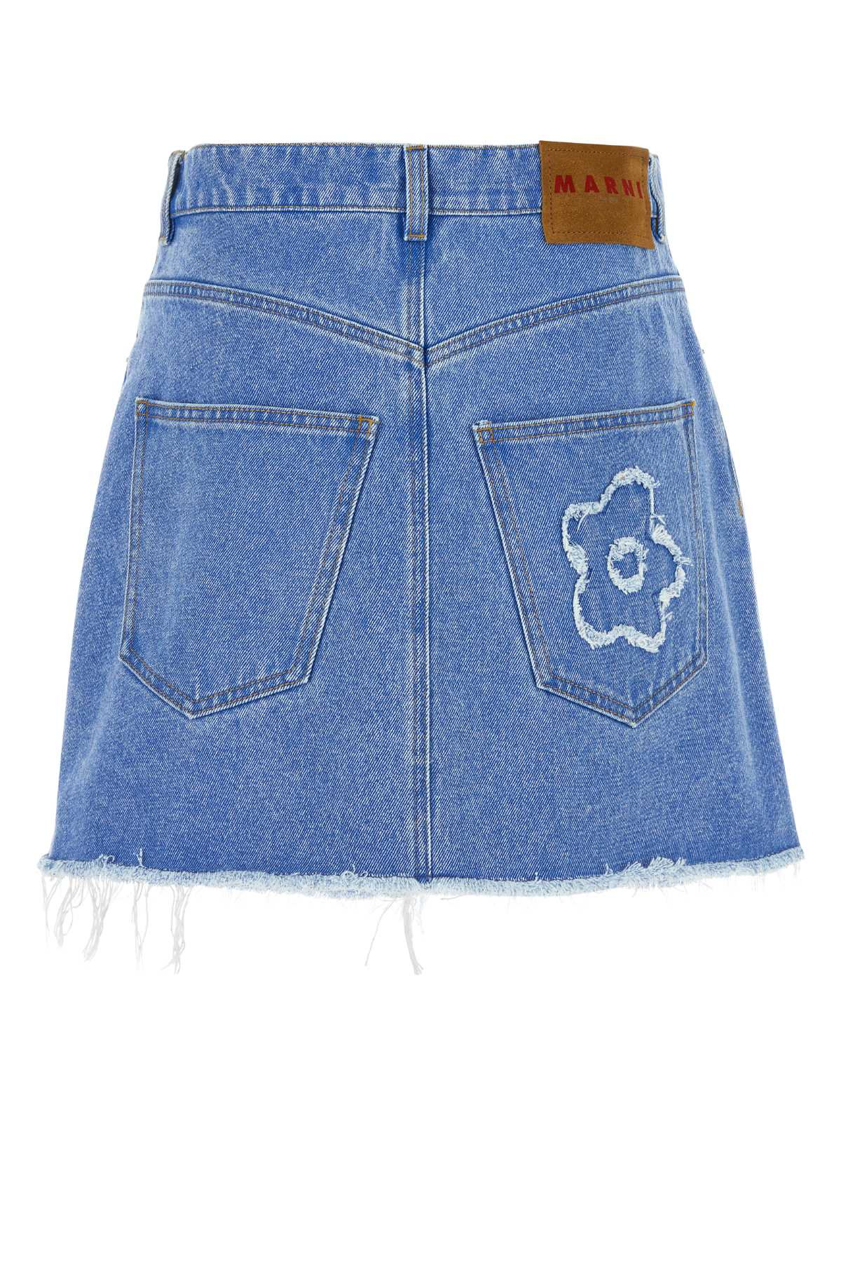 Marni Women Denim Mini Skirt - 2