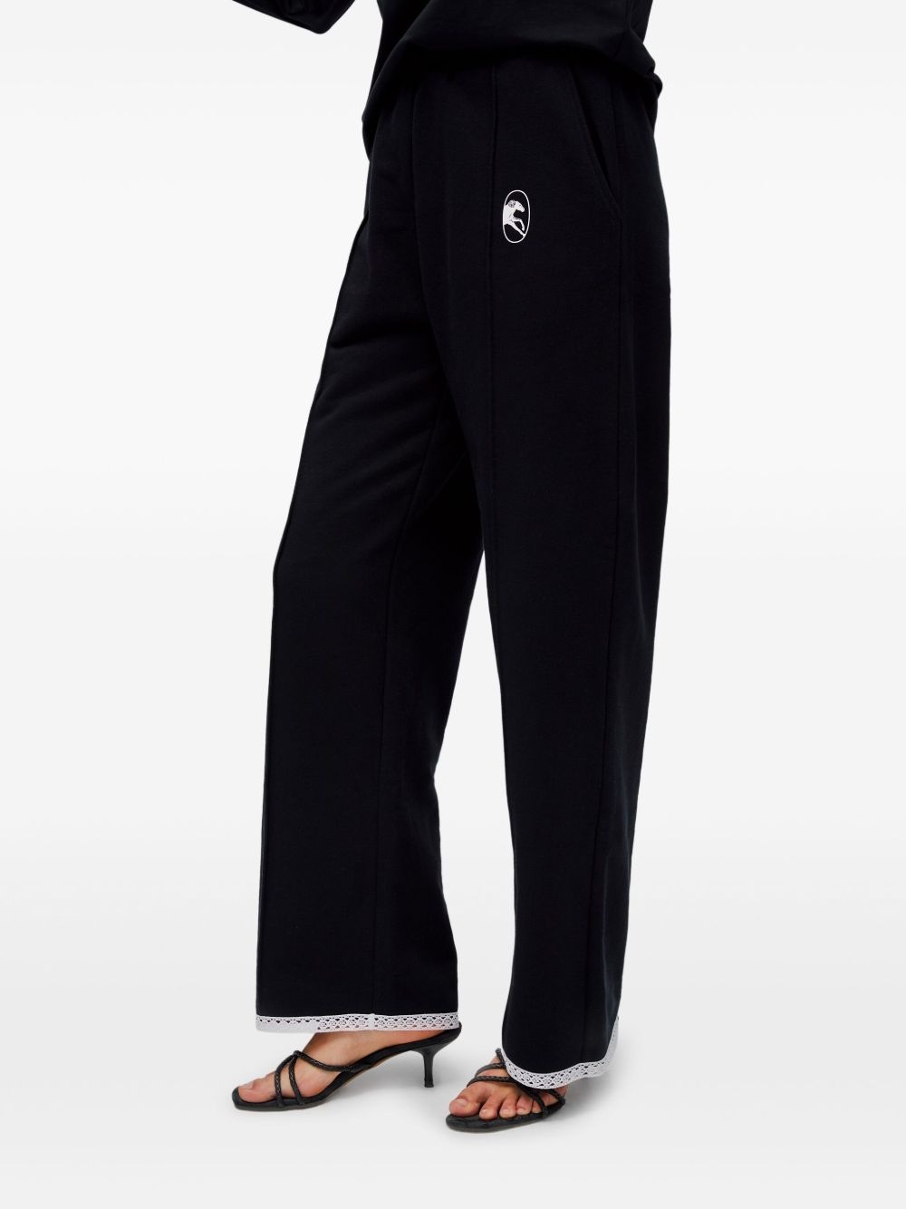 logo-print track pants - 3