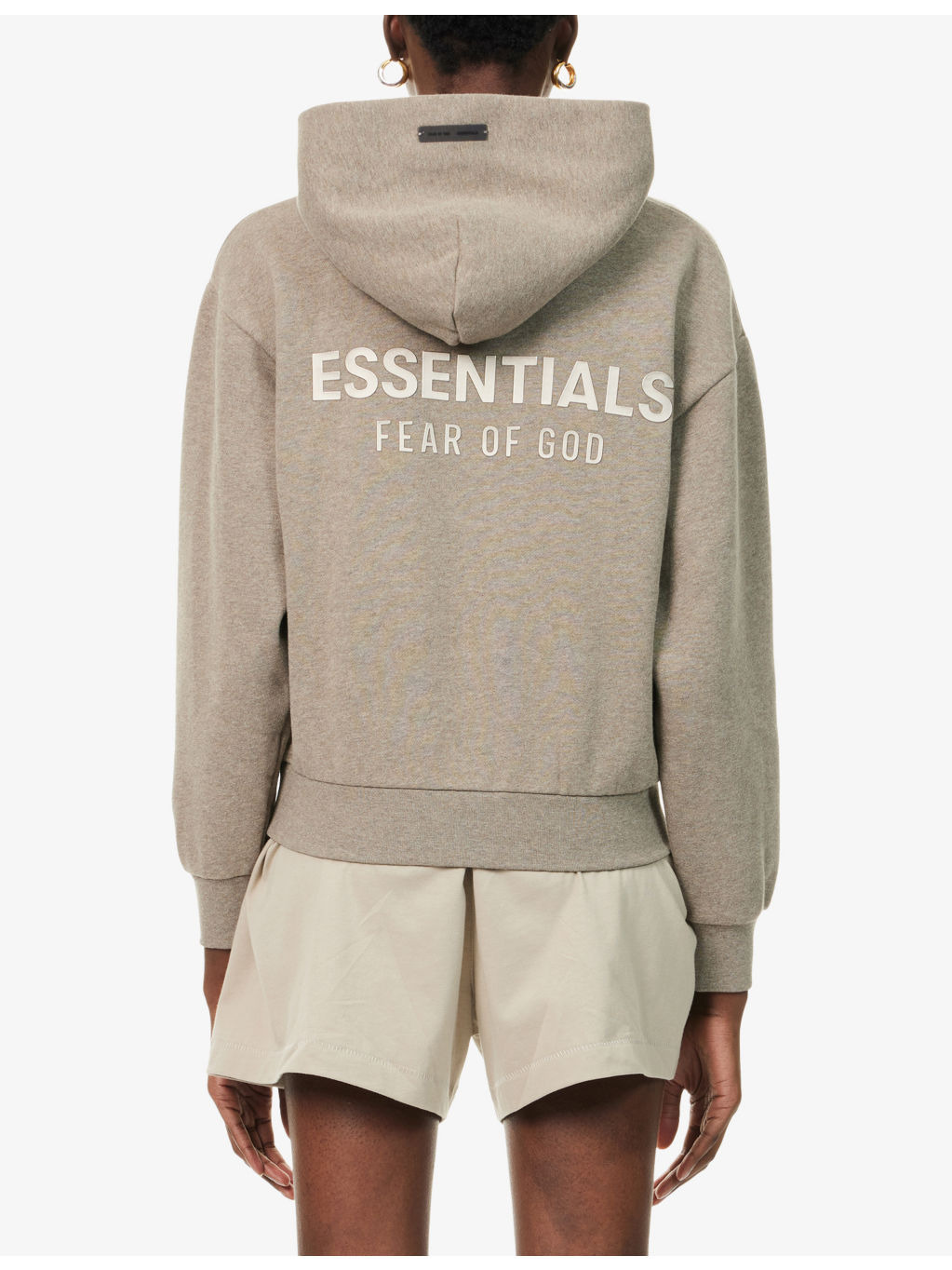Relaxed-Fit Embossed-Logo Cotton-Blend Hoodie - 4