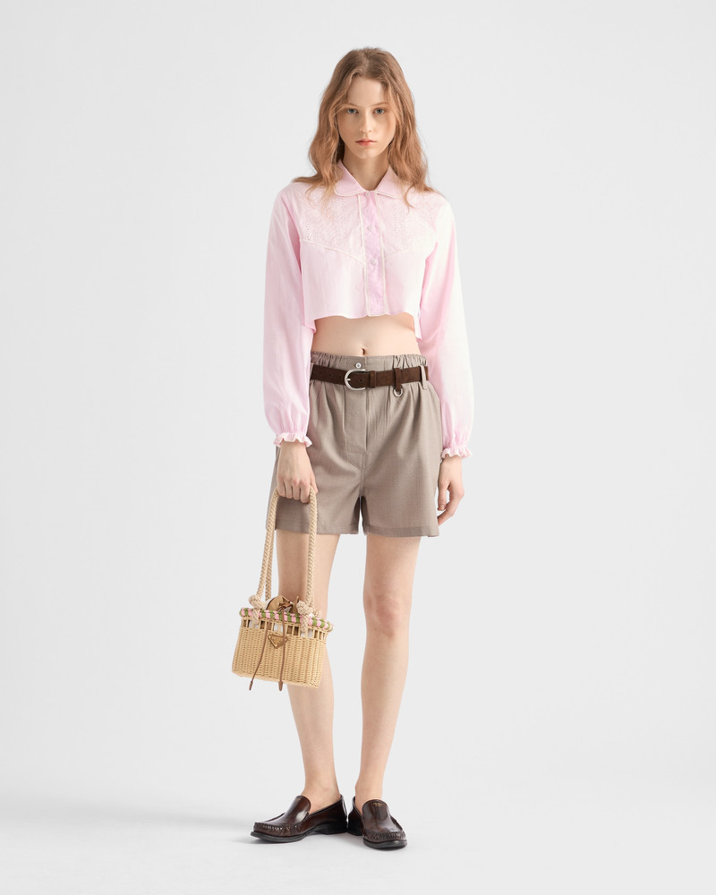 Prada Wicker mini-bag outlook