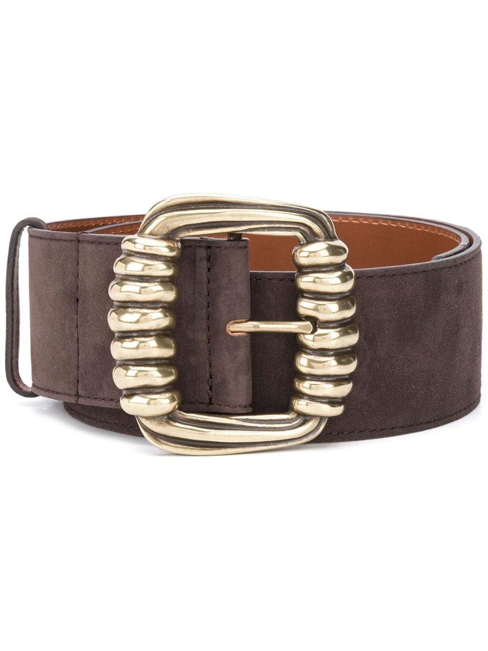 square buckle belt - 1