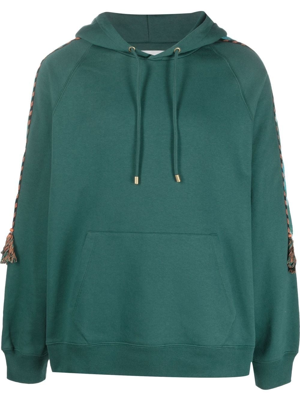 drawstring pullover hoodie - 1