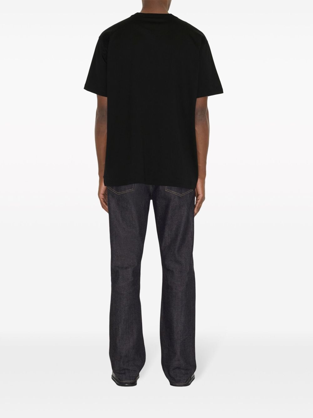 logo-print cotton T-shirt - 4