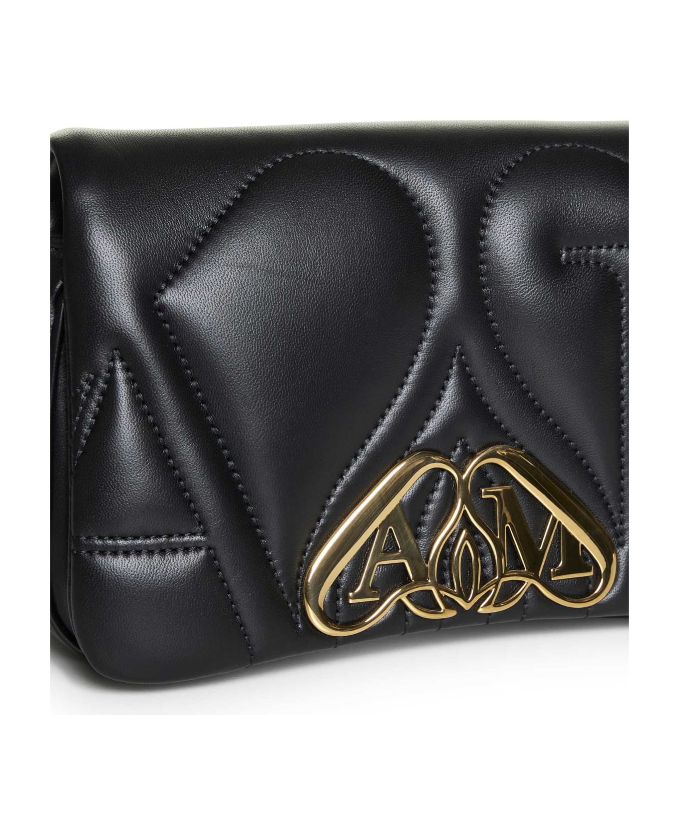 Mini Seal Leather Shoulder Bag - 4