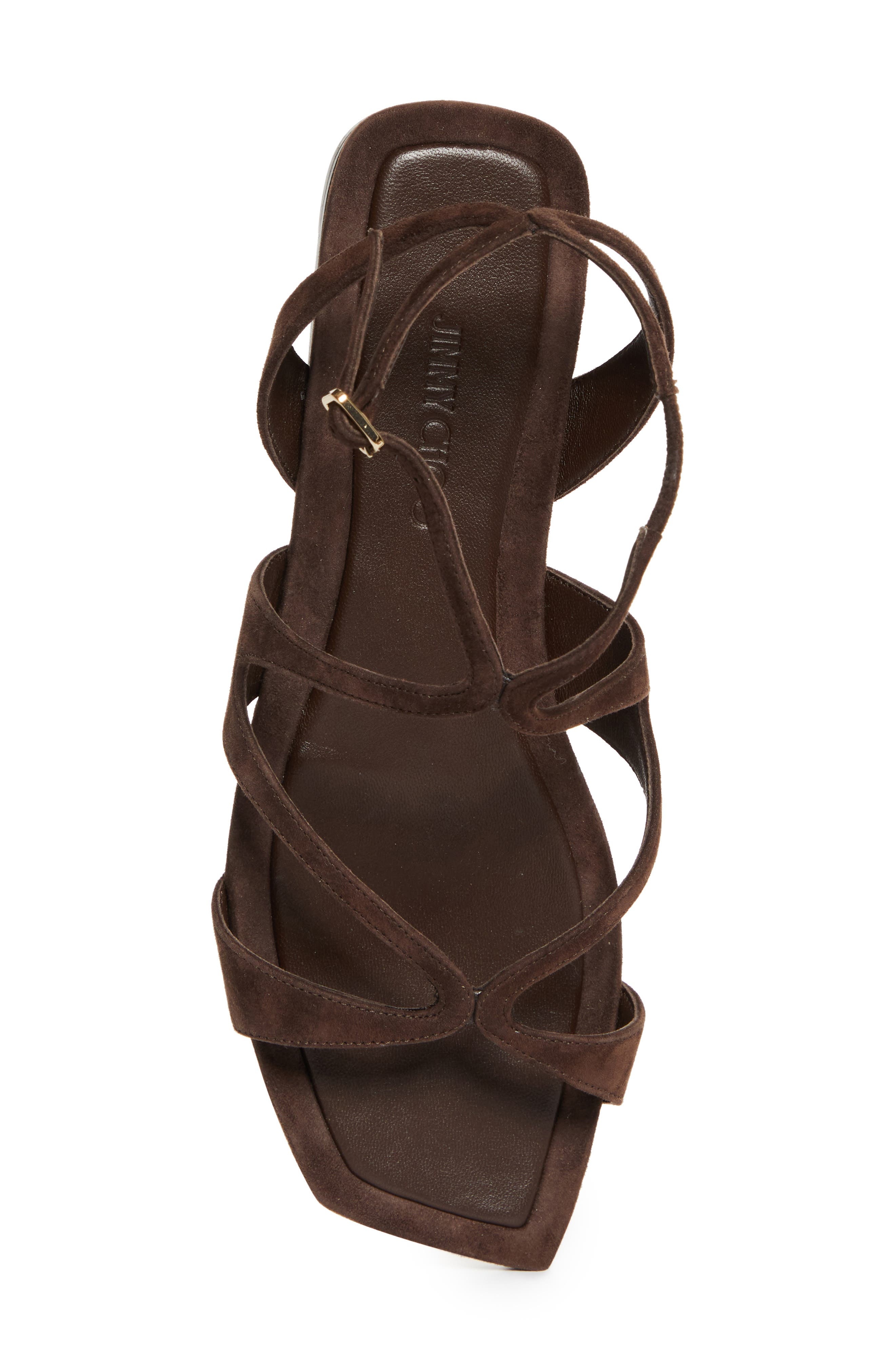 Jimmy Choo Ayla Sandal in Chocolate at Nordstrom - 5
