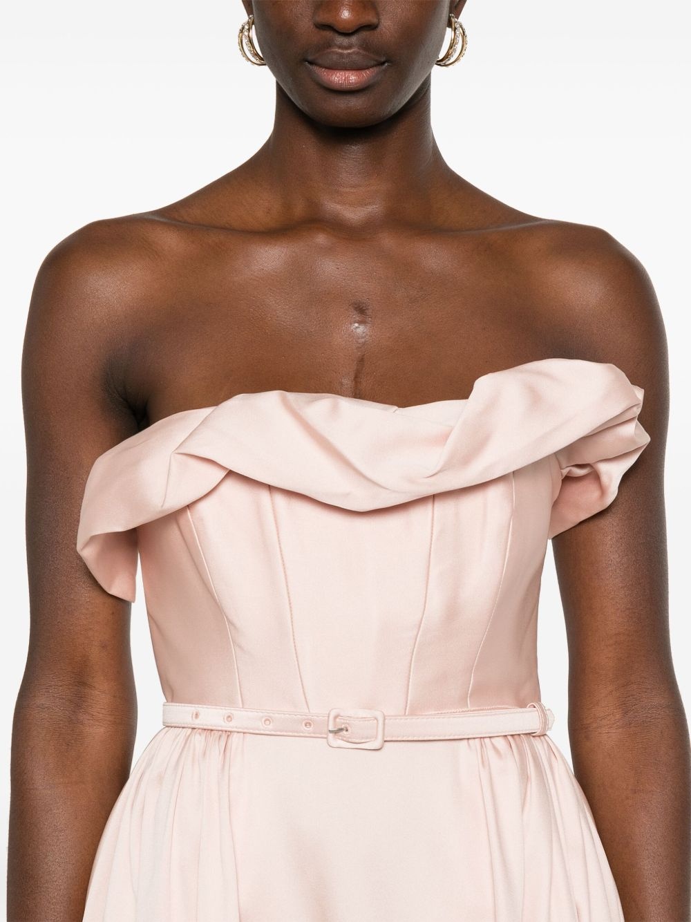 ruffle midi dress - 5