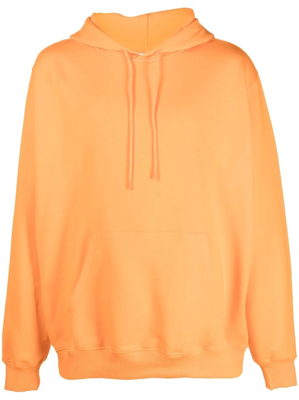 drawstring-fastening logo-print hoodie - 1