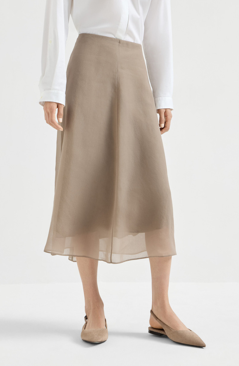 Brunello Cucinelli Brunello Cucinelli Circle skirt in Rope at Nordstrom outlook