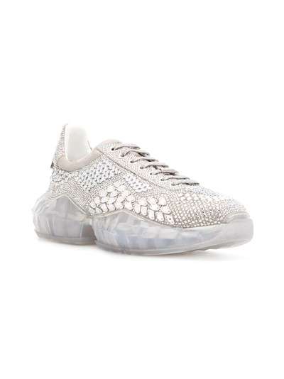 JIMMY CHOO diamond chunky sneakers outlook