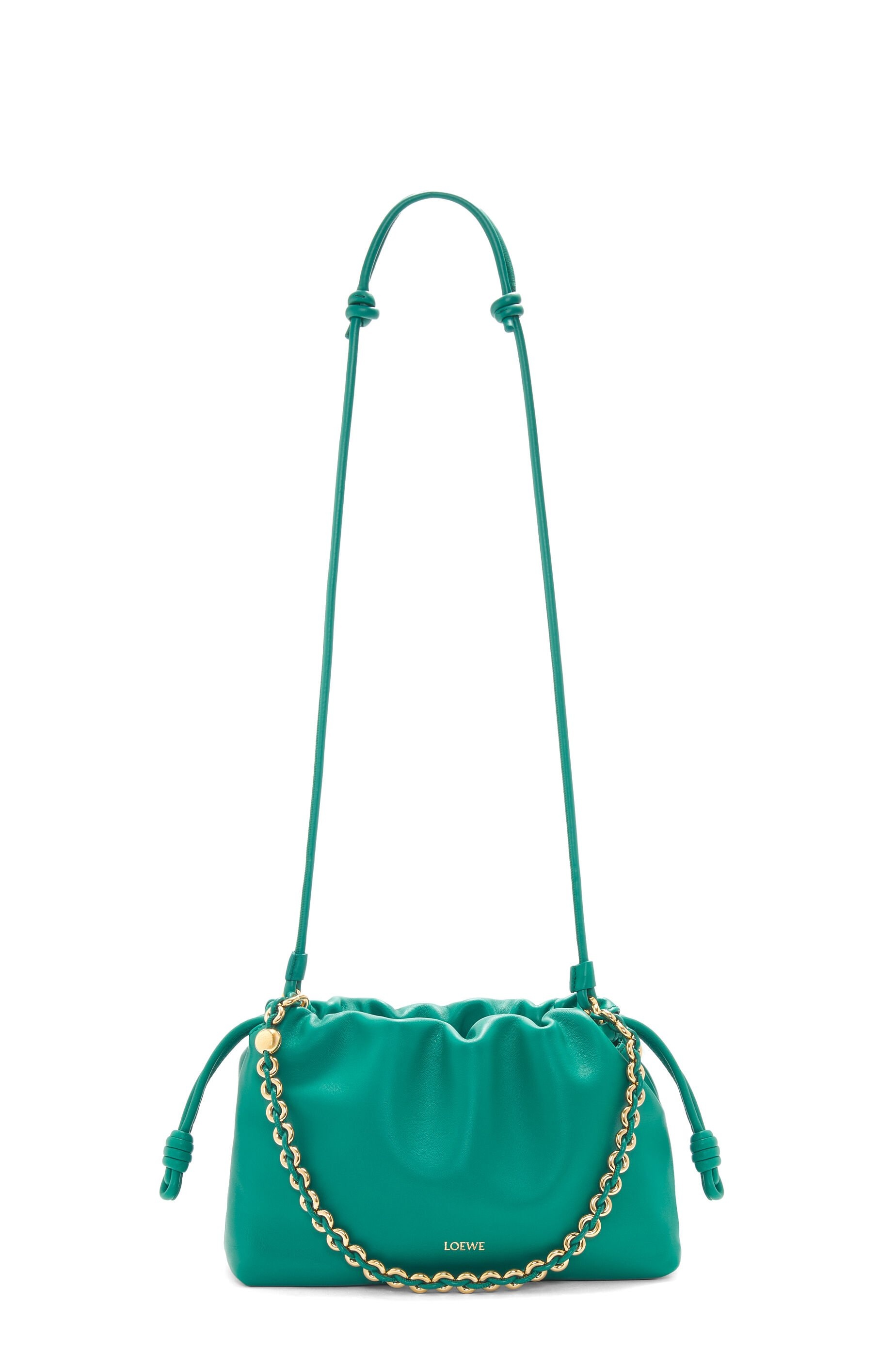 Flamenco Purse bag in mellow nappa lambskin - 12