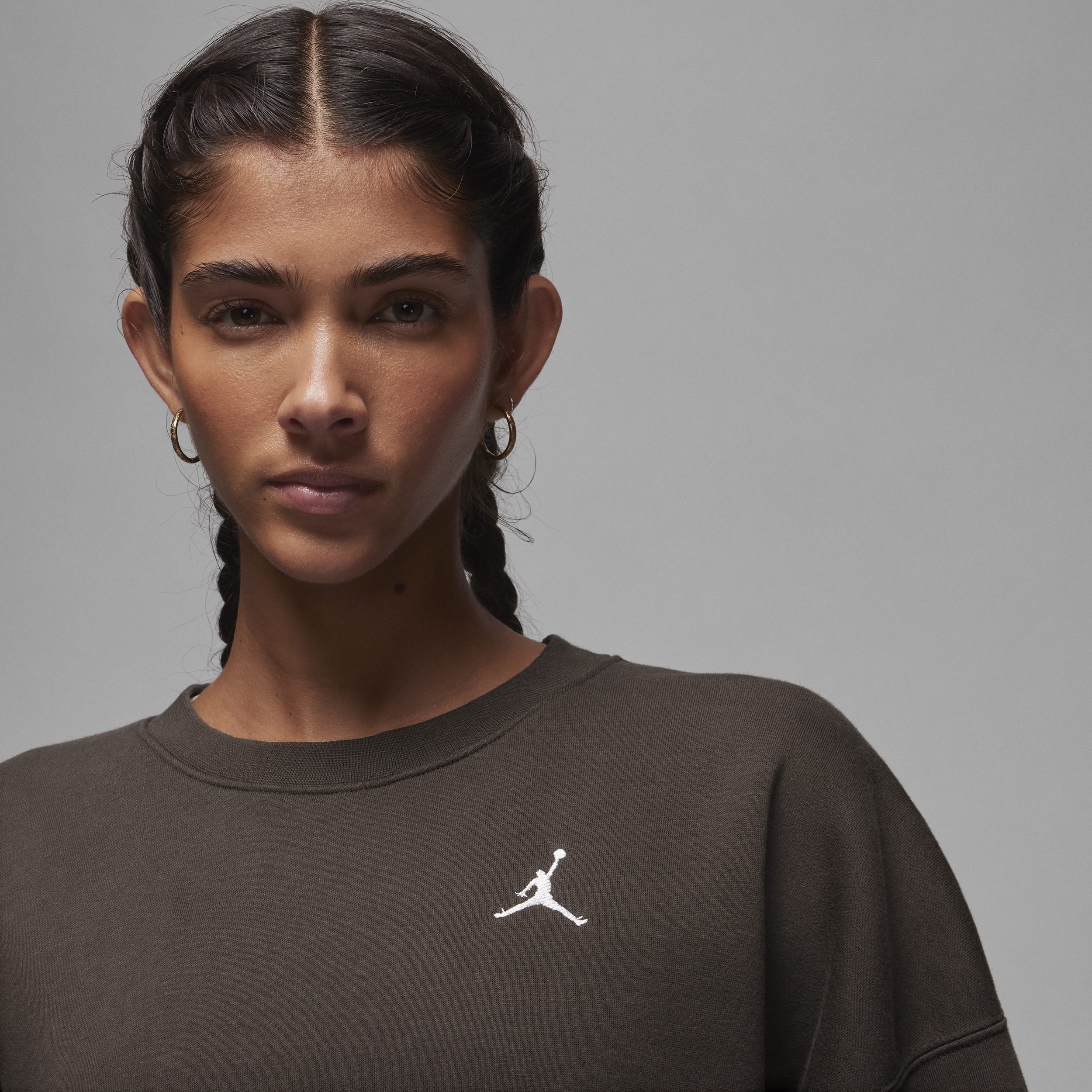 Women's Jordan Brooklyn Fleece Crewneck Sweatshirt - 3