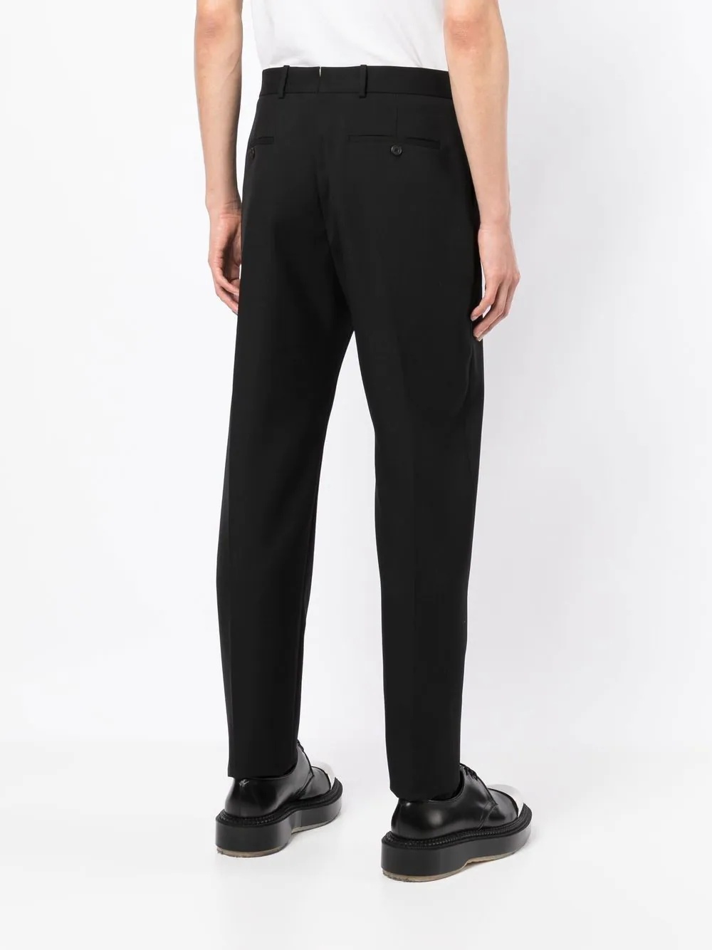 tapered tailored trousers - 4