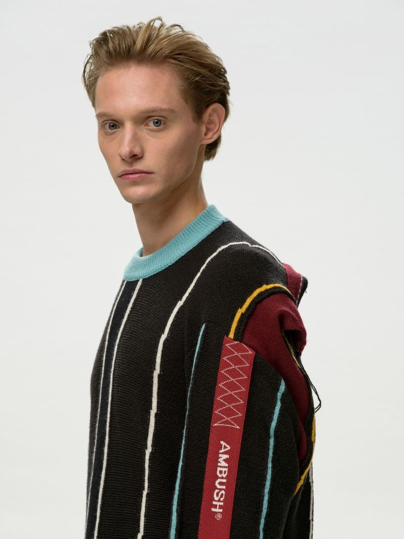 FOLDING KNIT SWEATER 7