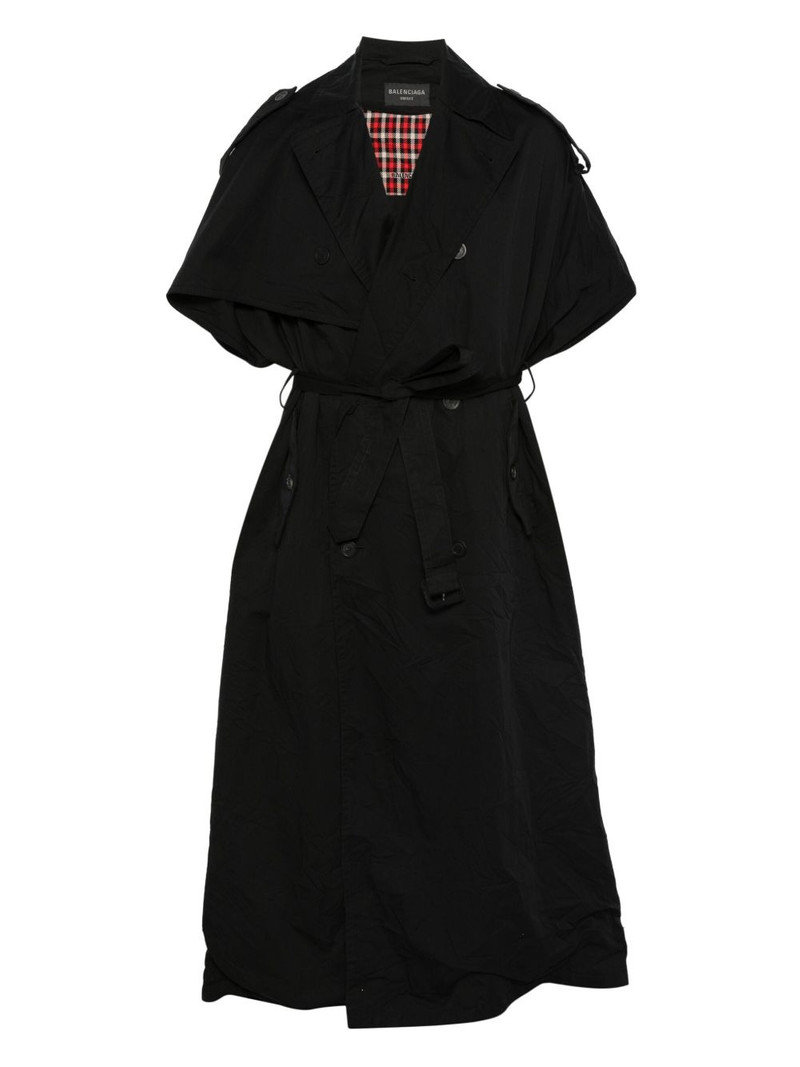 hooded trench coat 1