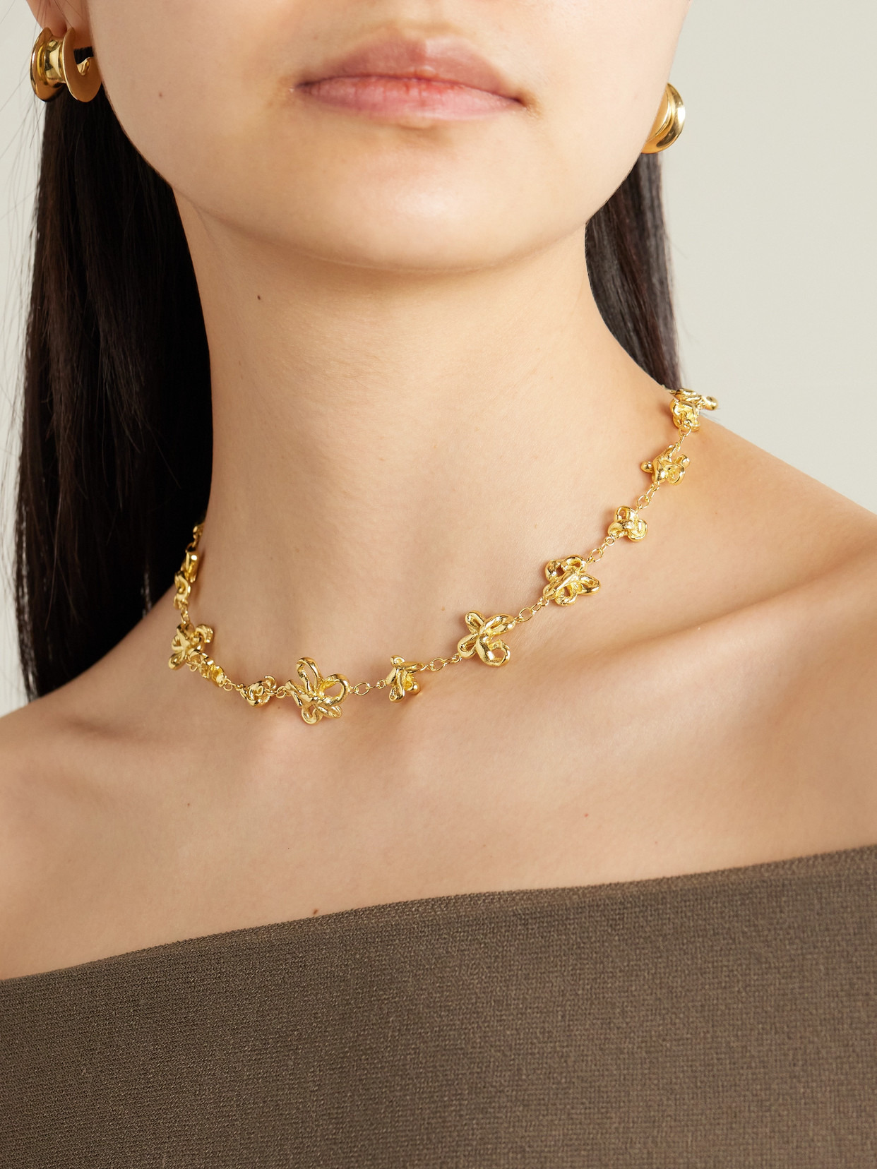 The Past Within The Present Gold-plated Necklace - 2